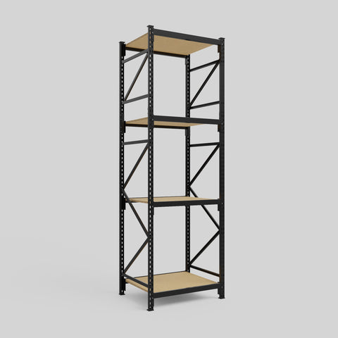 Longspan Metal Shelving - 3100mm High - Full Bay - Particleboard Shelf