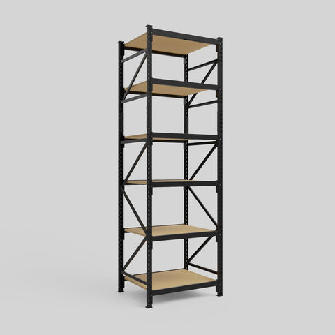 Longspan Metal Shelving - 3100mm High - Full Bay - Particleboard Shelf