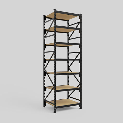 Longspan Metal Shelving - 3100mm High - Full Bay - Particleboard Shelf