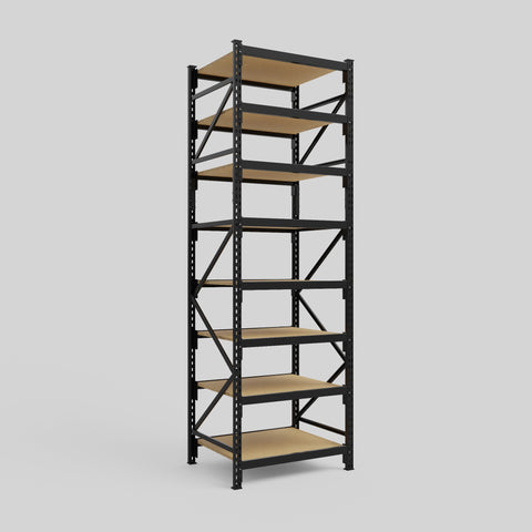 Longspan Metal Shelving - 3100mm High - Full Bay - Particleboard Shelf