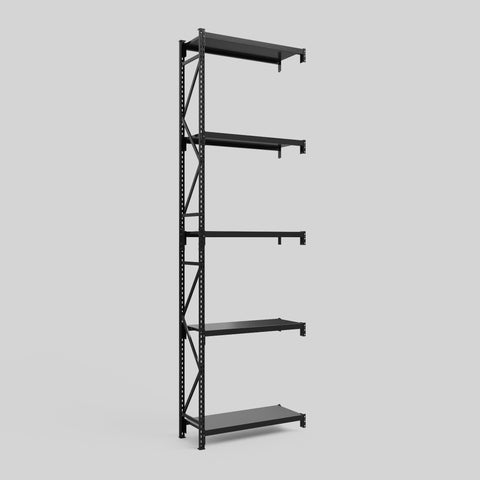 Longspan Metal Shelving - 4200mm High - Add-On Bay - Steel Shelf