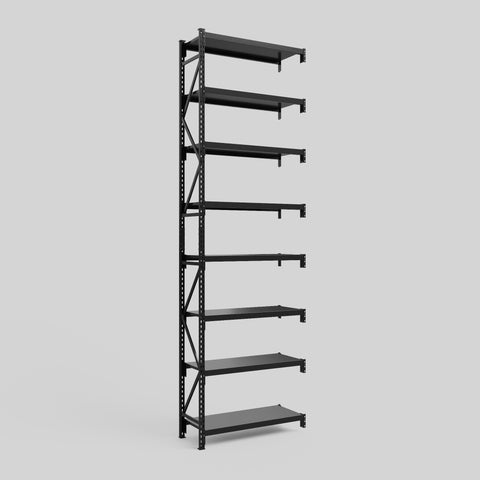 Longspan Metal Shelving - 4200mm High - Add-On Bay - Steel Shelf