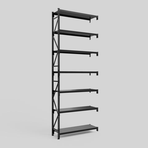 Longspan Metal Shelving - 4200mm High - Add-On Bay - Steel Shelf