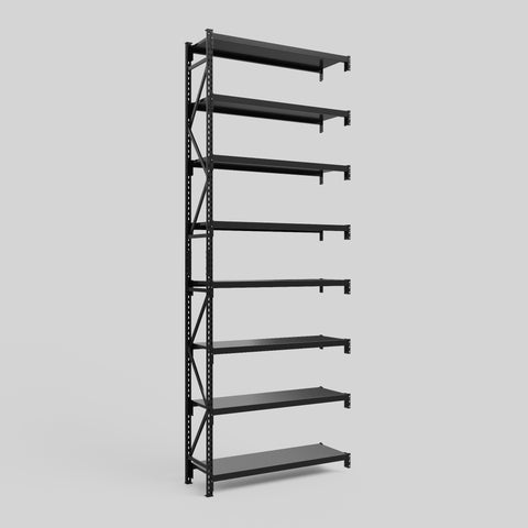 Longspan Metal Shelving - 4200mm High - Add-On Bay - Steel Shelf