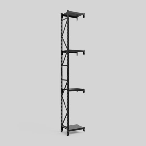 Longspan Metal Shelving - 4200mm High - Add-On Bay - Steel Shelf