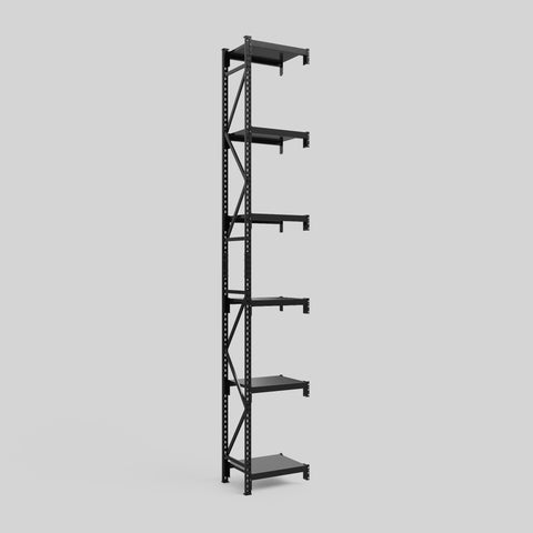 Longspan Metal Shelving - 4200mm High - Add-On Bay - Steel Shelf