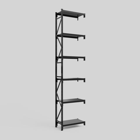 Longspan Metal Shelving - 4200mm High - Add-On Bay - Steel Shelf