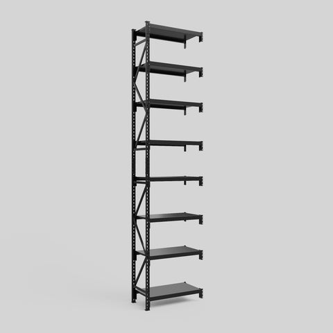 Longspan Metal Shelving - 4200mm High - Add-On Bay - Steel Shelf