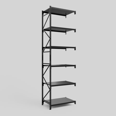 Longspan Metal Shelving - 4200mm High - Add-On Bay - Steel Shelf