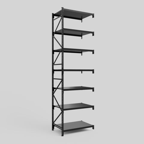 Longspan Metal Shelving - 4200mm High - Add-On Bay - Steel Shelf