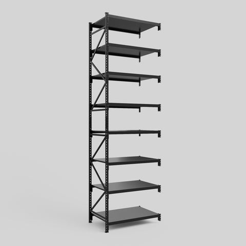 Longspan Metal Shelving - 4200mm High - Add-On Bay - Steel Shelf