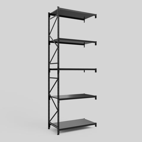 Longspan Metal Shelving - 4200mm High - Add-On Bay - Steel Shelf