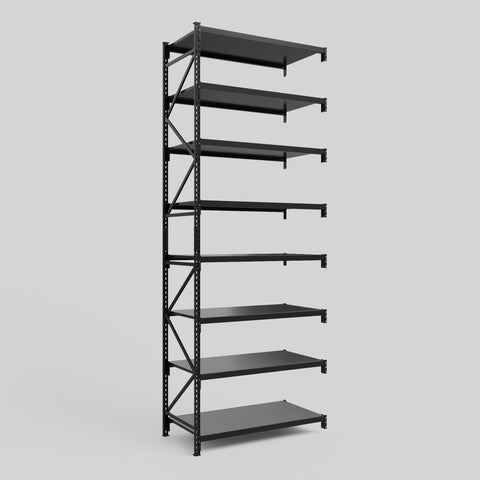 Longspan Metal Shelving - 4200mm High - Add-On Bay - Steel Shelf