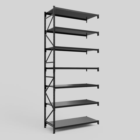 Longspan Metal Shelving - 4200mm High - Add-On Bay - Steel Shelf