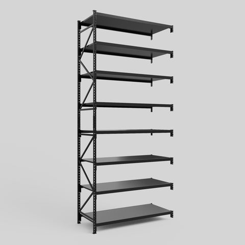 Longspan Metal Shelving - 4200mm High - Add-On Bay - Steel Shelf