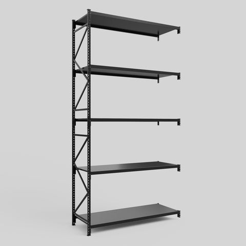 Longspan Metal Shelving - 4200mm High - Add-On Bay - Steel Shelf