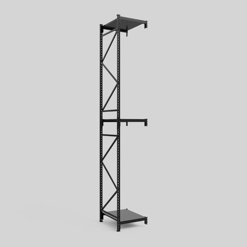 Longspan Metal Shelving - 4200mm High - Add-On Bay - Steel Shelf