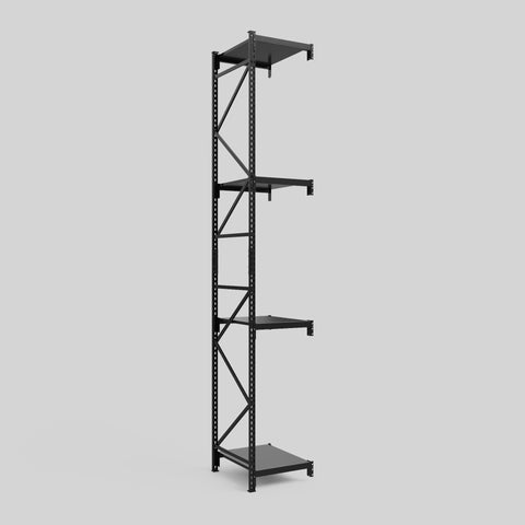 Longspan Metal Shelving - 4200mm High - Add-On Bay - Steel Shelf