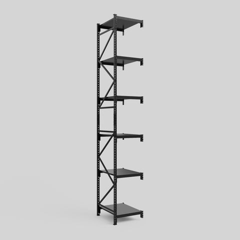 Longspan Metal Shelving - 4200mm High - Add-On Bay - Steel Shelf