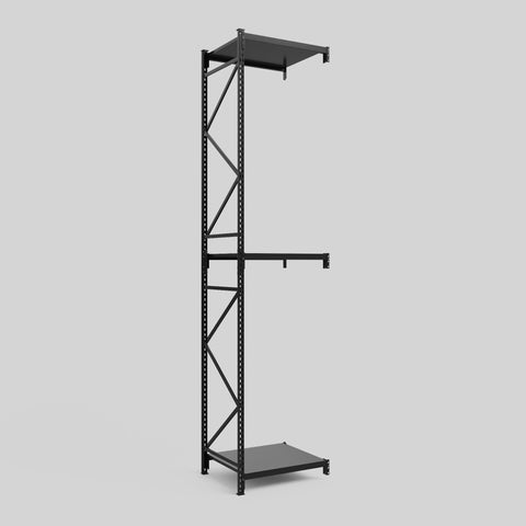 Longspan Metal Shelving - 4200mm High - Add-On Bay - Steel Shelf