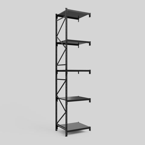 Longspan Metal Shelving - 4200mm High - Add-On Bay - Steel Shelf