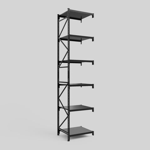 Longspan Metal Shelving - 4200mm High - Add-On Bay - Steel Shelf