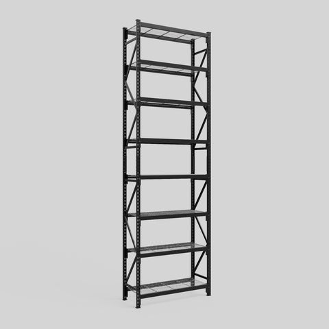 Longspan Metal Shelving - 4200mm High - Full Bay - Mesh Shelf