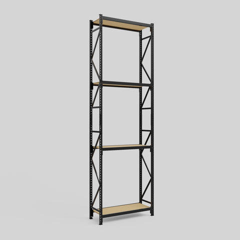 Longspan Metal Shelving - 4200mm High - Full Bay - Particleboard Shelf