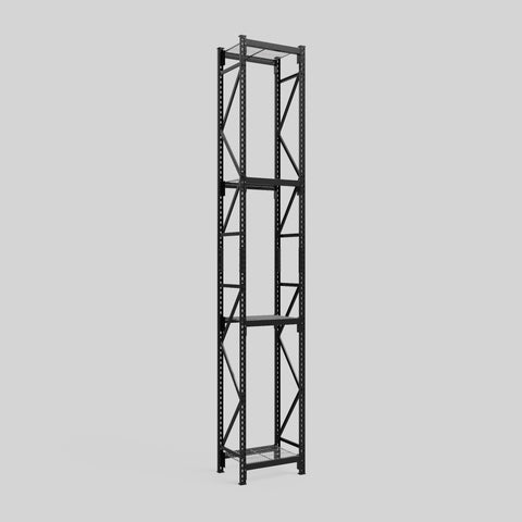 Longspan Metal Shelving - 4200mm High - Full Bay - Mesh Shelf