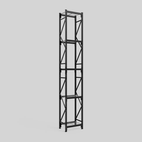 Longspan Metal Shelving - 4200mm High - Full Bay - Mesh Shelf