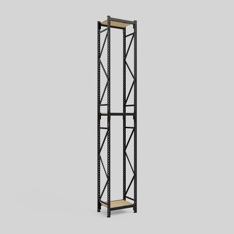 Longspan Metal Shelving - 4200mm High - Full Bay - Particleboard Shelf