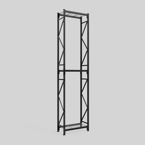 Longspan Metal Shelving - 4200mm High - Full Bay - Mesh Shelf