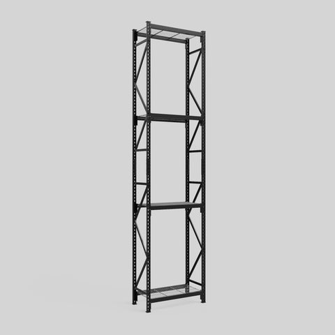 Longspan Metal Shelving - 4200mm High - Full Bay - Mesh Shelf