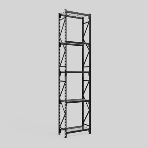 Longspan Metal Shelving - 4200mm High - Full Bay - Mesh Shelf