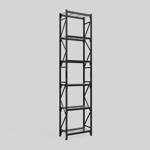 Longspan Metal Shelving - 4200mm High - Full Bay - Mesh Shelf