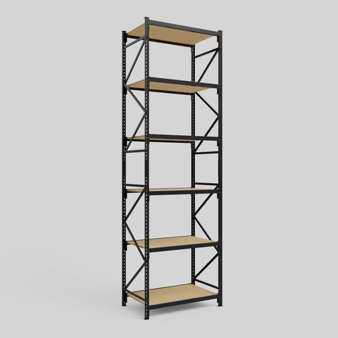 Longspan Metal Shelving - 4200mm High - Full Bay - Particleboard Shelf