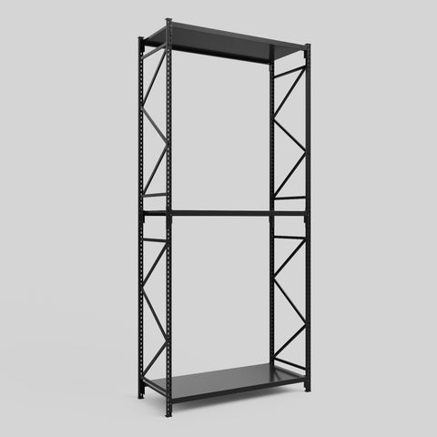 Longspan Metal Shelving - 4200mm High - Full Bay - Steel Shelf