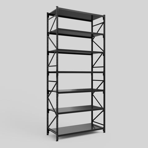 Longspan Metal Shelving - 4200mm High - Full Bay - Steel Shelf