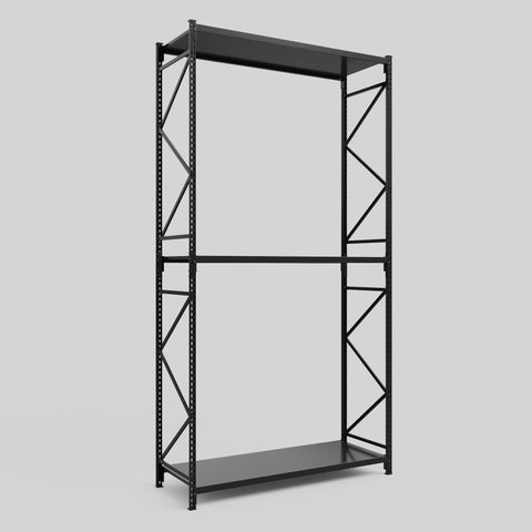 Longspan Metal Shelving - 4200mm High - Full Bay - Steel Shelf