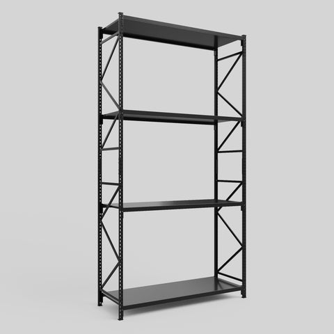 Longspan Metal Shelving - 4200mm High - Full Bay - Steel Shelf
