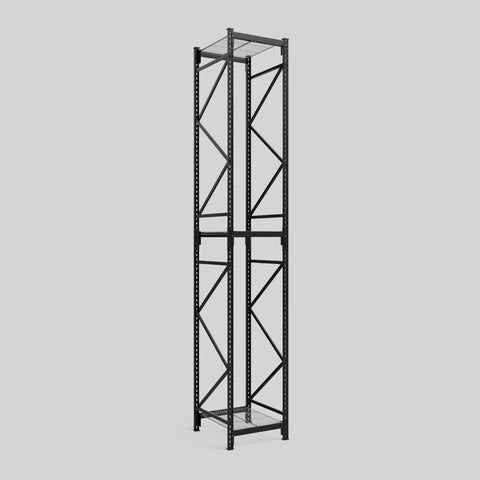 Longspan Metal Shelving - 4200mm High - Full Bay - Mesh Shelf