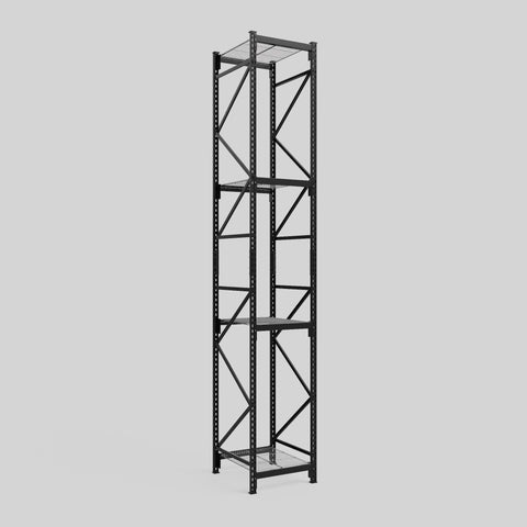 Longspan Metal Shelving - 4200mm High - Full Bay - Mesh Shelf