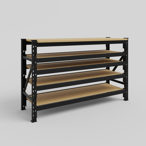 Longspan Work Bench - Particleboard Shelves