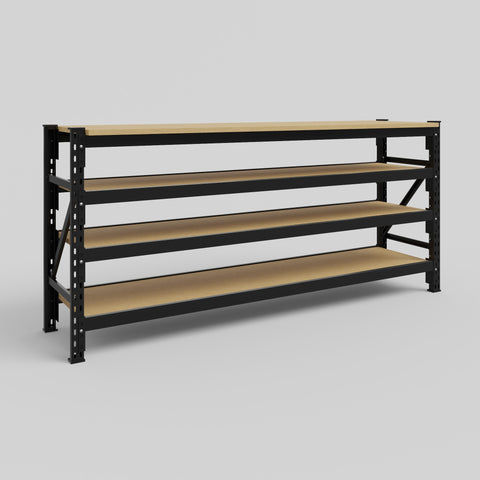 Longspan Work Bench - Particleboard Shelves