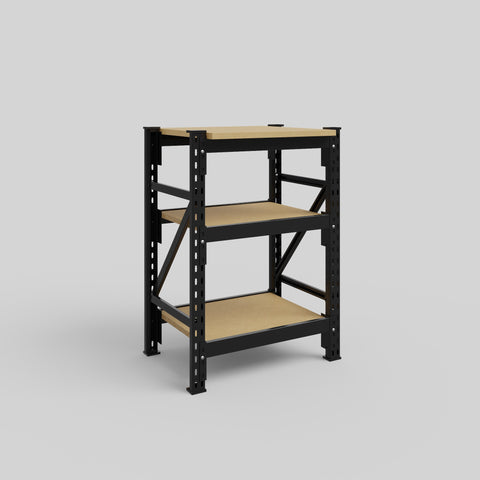 Longspan Work Bench - Particleboard Shelves