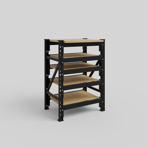 Longspan Work Bench - Particleboard Shelves