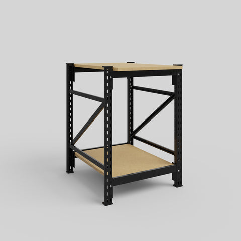 Longspan Work Bench - Particleboard Shelves