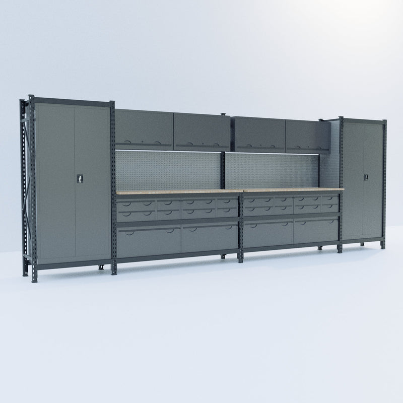Module 17 Double with Overhead Cabinets