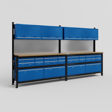 Module 8 Double with Overhead Cabinets