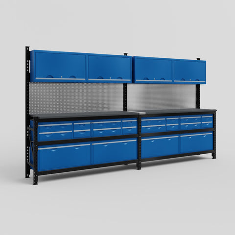 Module 8 Double with Overhead Cabinets